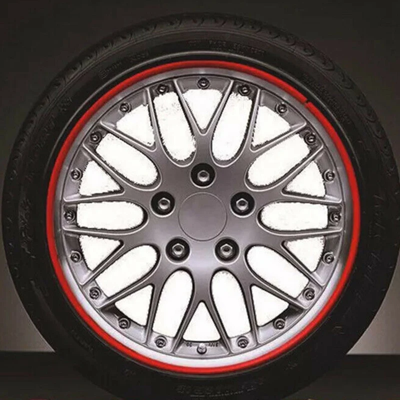 Защита колеса автомобиля и декоративная наклейка для обода/крышки шины изменение формы автомобиля