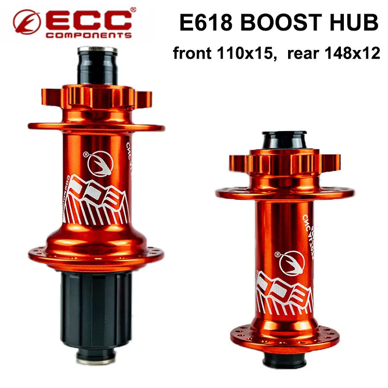 Zracing E618 Boost велосипедная ступица через ось велосипеда герметичный подшипник ступицы для MTB 32 отверстия дисковые тормоза, передние 110x15 задние 148x12 ступицы