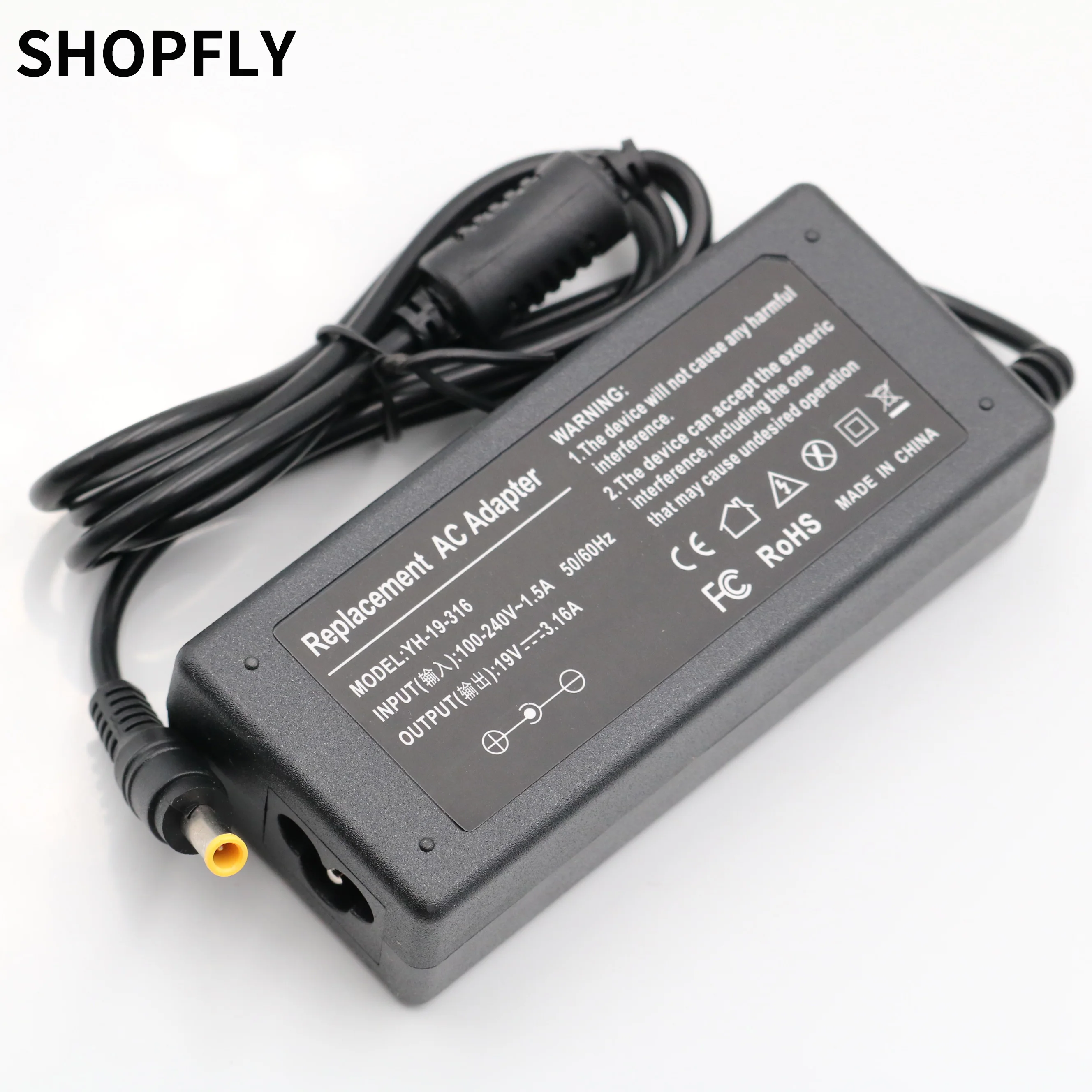 Зарядное устройство для Samsung N150 N145 R478 R480 R523 R538 R540 R580 R730 R780 19 в 3 16 А 60 Вт|Адаптеры