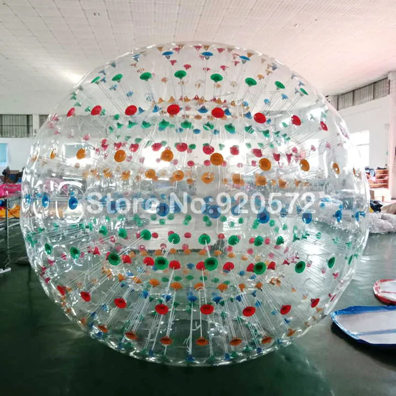 colorful dot Завод по индивидуальному дизайну!! Диаметр 3 м надувной светильник шарик надувной мяч свечение Зорб мяч сверкающих надувные Зорбы - Цвет: colorful dot