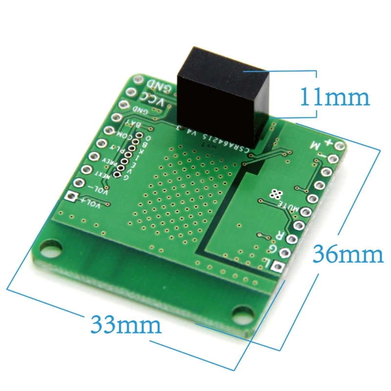 DC12V CSRA64215 APTXLL без потерь музыка Hifi Bluetooth 4,2 приемник доска Аудио Автомобильный Bluetooth приемник