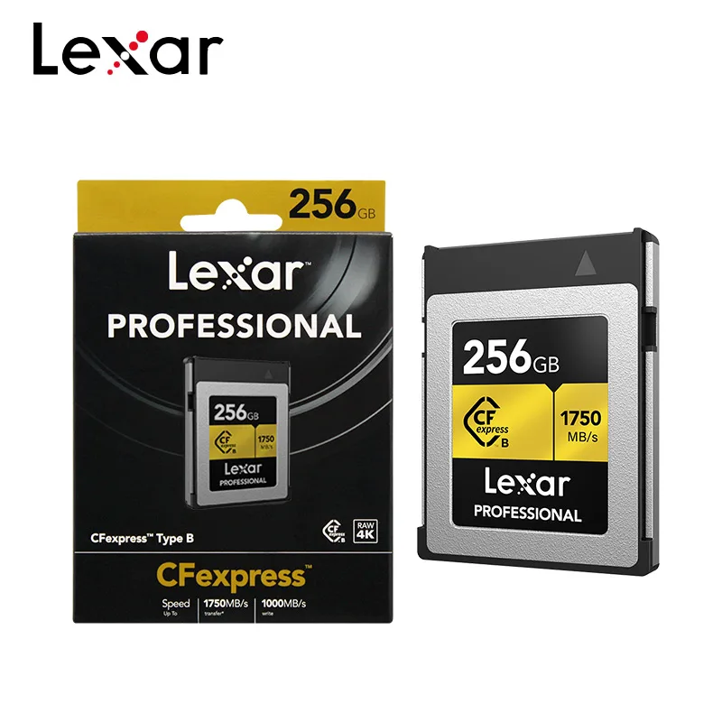 100% Оригинальный Lexar CFexpress Тип B Card 64 Гб 128 карты памяти Устройство для чтения карт