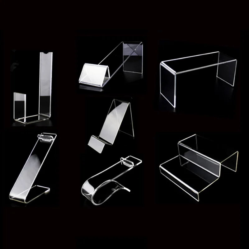 

2mm thickness acrylic hot bending high transparent plexiglass L-shaped curved hot bending custom