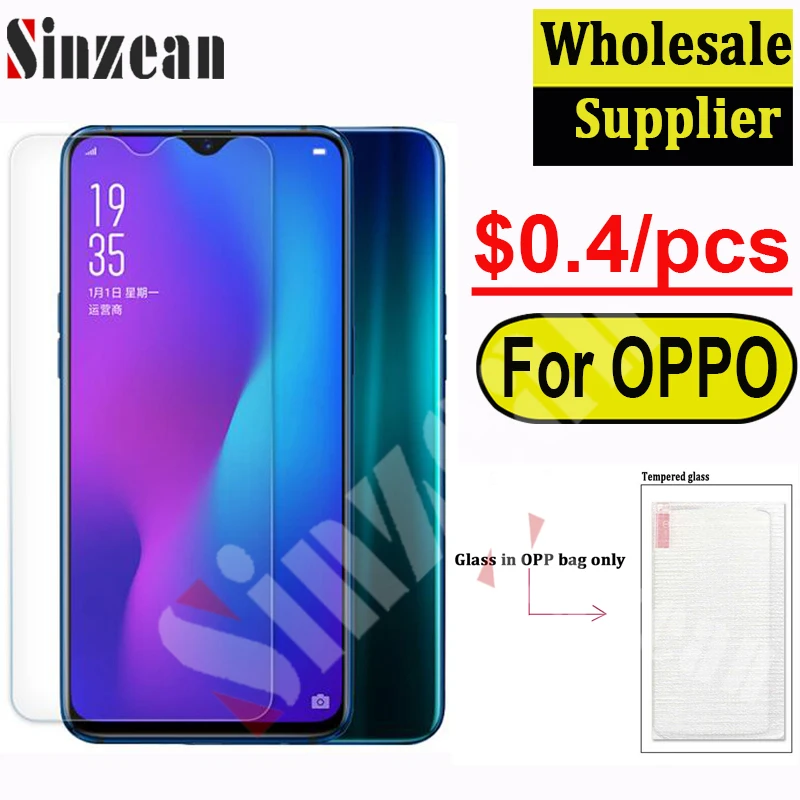 50 шт. для OPPO Realme 4/Realme 3 Pro/Realme U1/C1 /C2/Reno 10X ZOOM/K13/R19/F11 Pro прозрачная защитная пленка для экрана из закаленного стекла