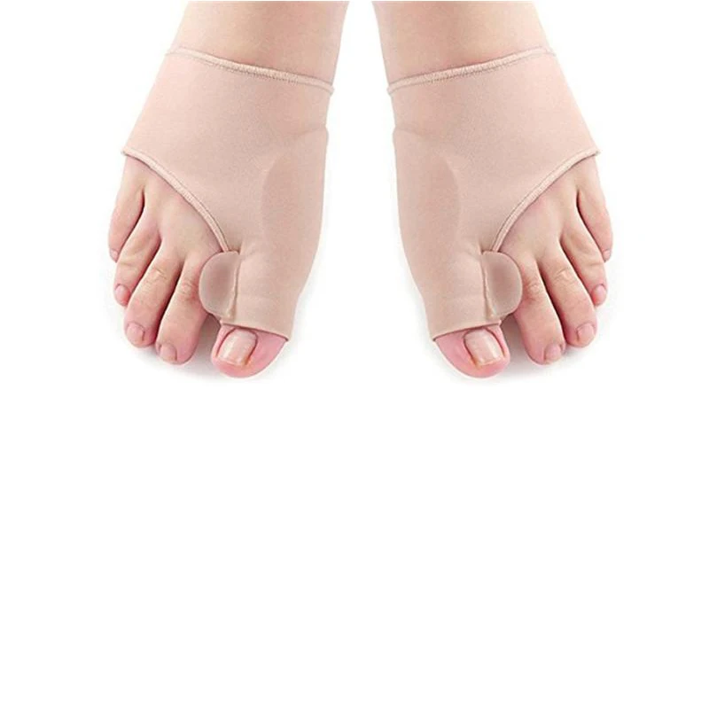 10Pair Big Bone Orthopedic Bunion Correction Pedicure Sock Silicone Hallux Valgus Corrector Brace Toes Separator Feet Care Tools