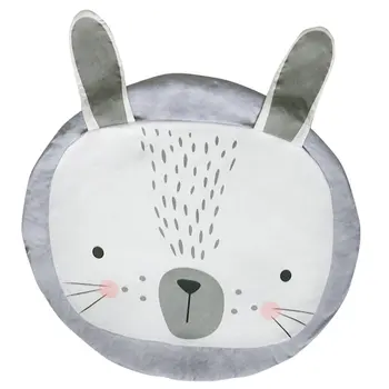 

OCDAY Cute Animal Rabbit Baby Crawling Mat Baby Sleep Game Play Mat Children Room Decoration Foldable Play Pad for Toddlers Kids