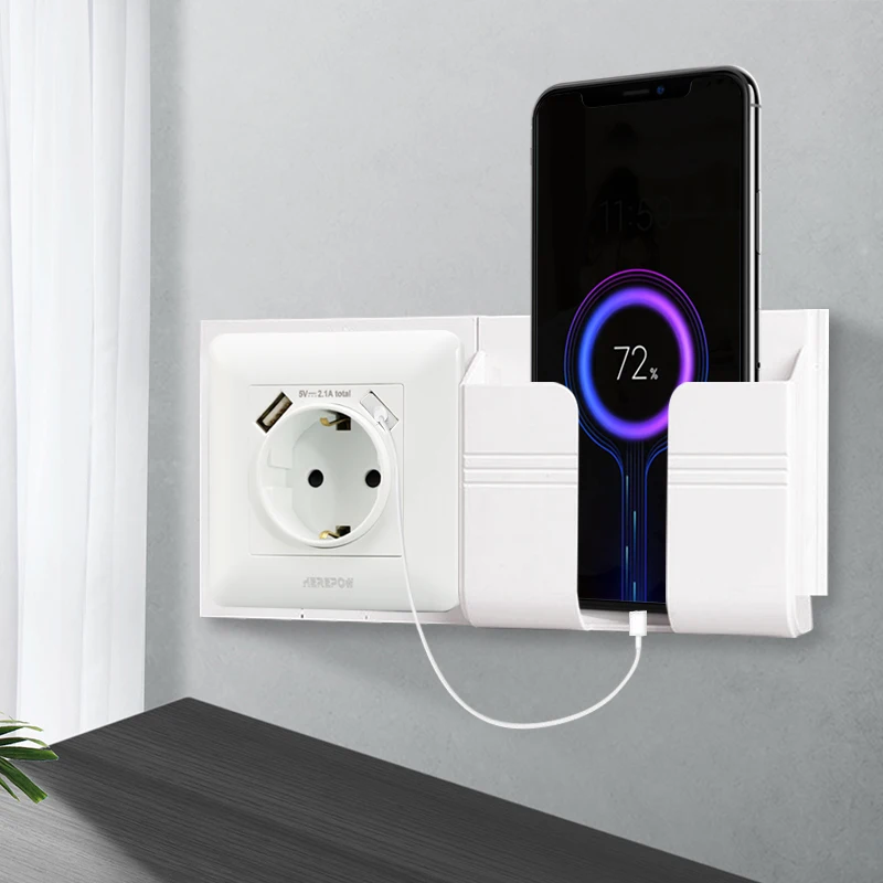 Herepow 2020 Розетка с usb 3.0 стенная розетка мощностью 16A 2 1mA скрытая подставкой для