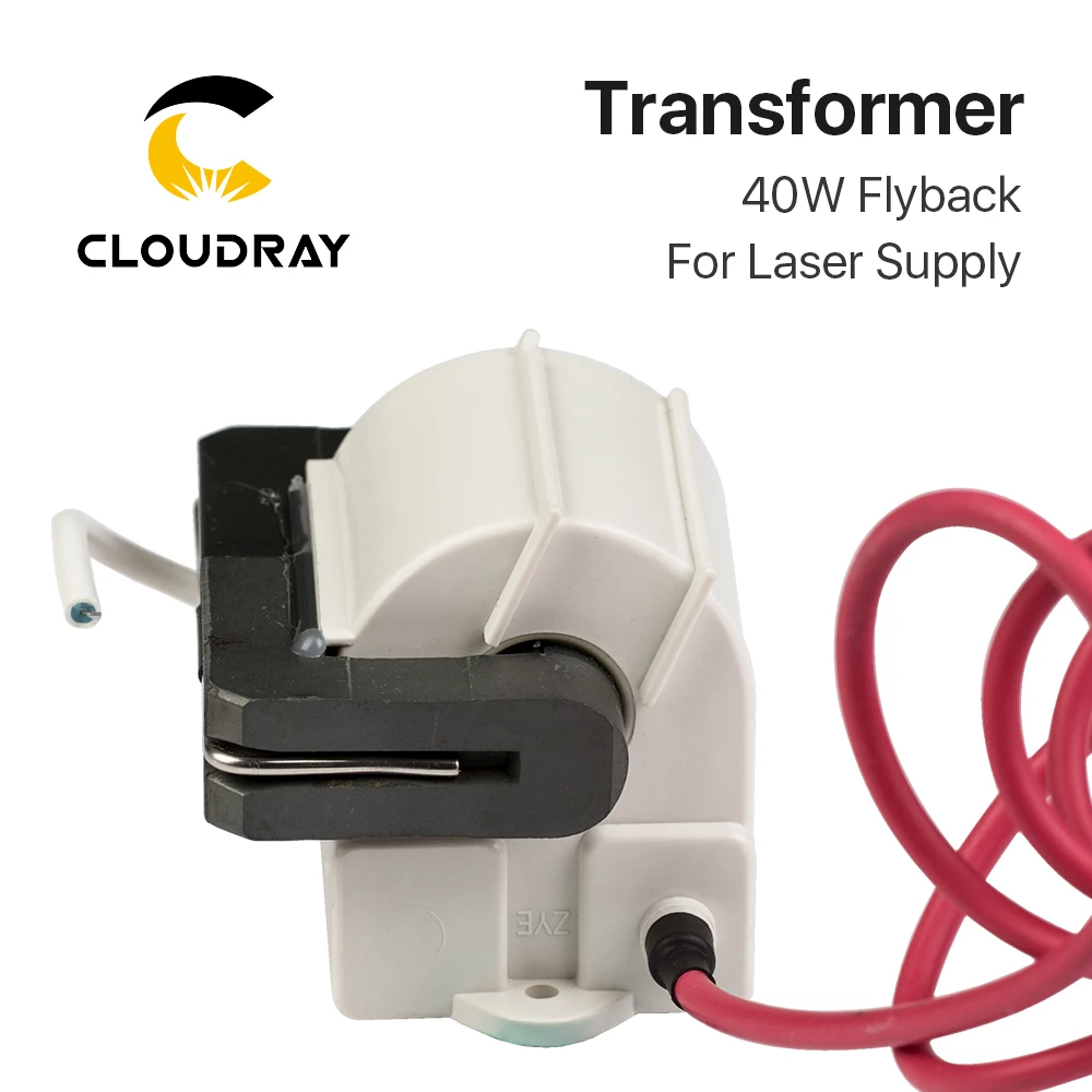 Cloudray 40W High Voltage Flyback Transformer Model C for CO2 40W Laser Power Supply