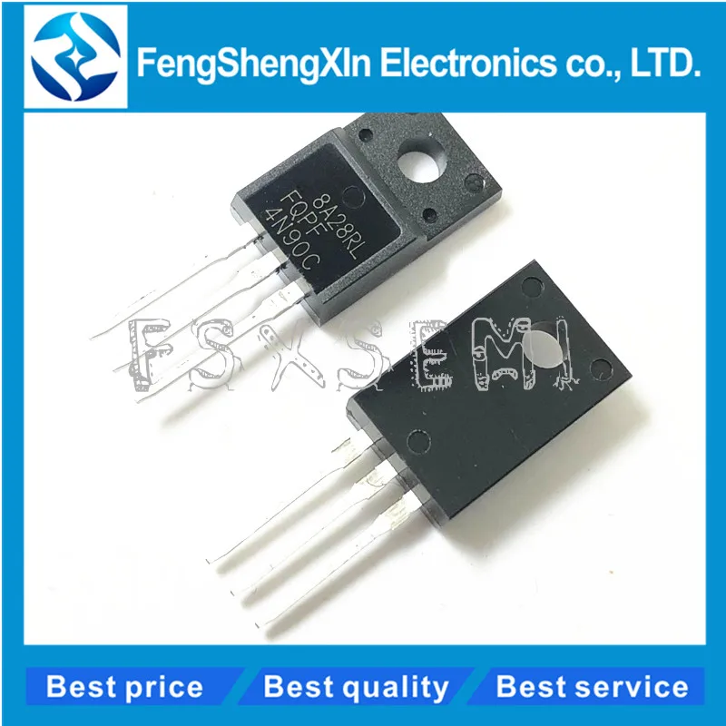 10 шт./лот FQPF4N90C 4N90 4N90C TO-220F N-Channel MOSFET