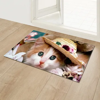 

Door mats bathroom mat kitchen living room carpet printing non-slip Rugs shoe cabinet floor mat