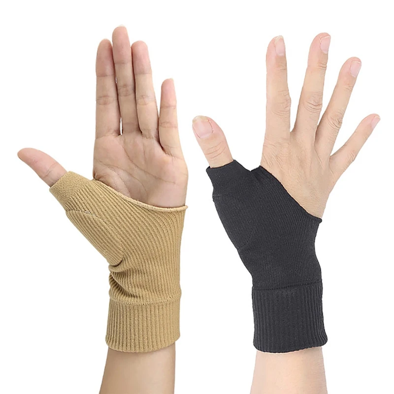 Compression Gloves Hand Wrist Support Brace Protector Sports Protection Handwear For Home Office Recovery Riding