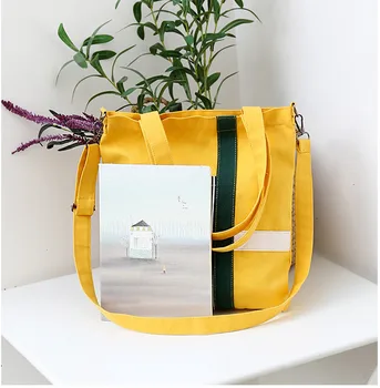 

Women Canvas Stripe Handbag Summer Beach Shoulder Bag Messenger Tote Handbag Lot Satchel Shoulder Bag Canvas Handbag