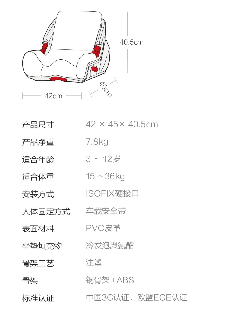 Xiaomi 70 Mai Child Car Seat  (1)