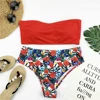 Riseado Bandeau High Waist Swimsuit Set 11