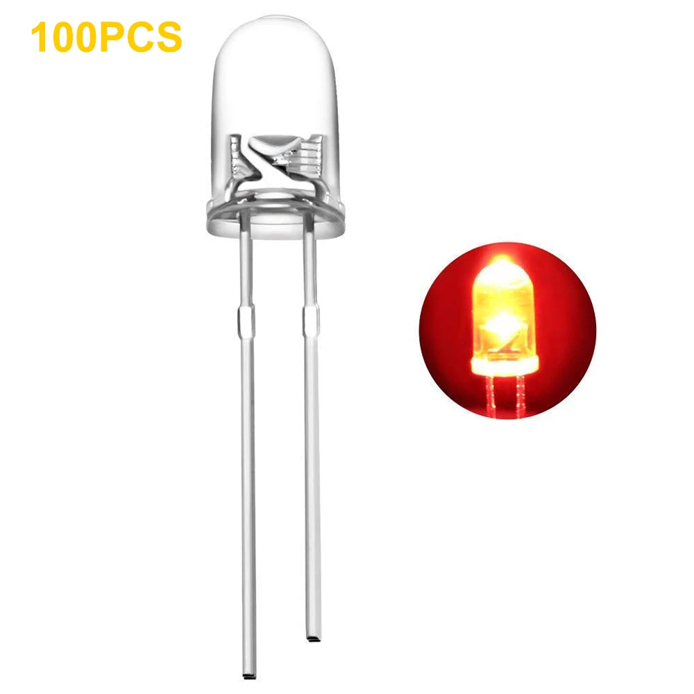 Robust Mariner Haiku Wholesale 100Pcs 5mm Red Discrete LPF Light Emitting Diode 120mW 660nm  Energy Saving 45 degree Bulb Light Luminous Lamp|diode array|light bulb  diodediode jewelry - AliExpress