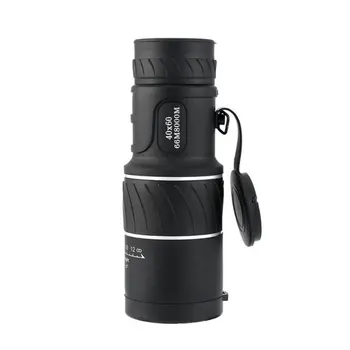 

Day&Night Vision 40X60 HD Optical Monocular Hunting Camping Hiking Telescope Monocular Telescope Travel Camping
