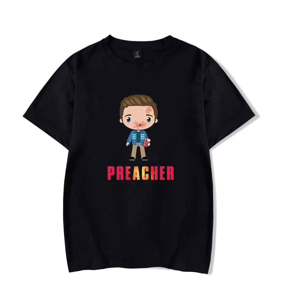 Ф. Т 2019 ТВ серии Preacher сезон 4 Джесси Кастер тюльпан новая футболка с принтом