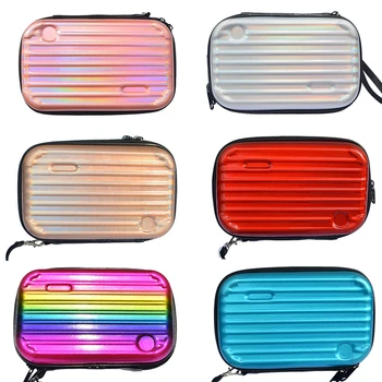 

Women Laser Clutch Tote Mini Suitcase Cosmetic Bags
