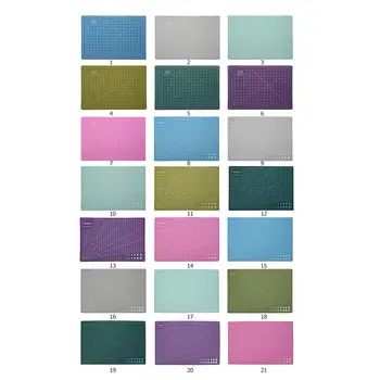 

A3 Cutting Mat PVC Double Side Non Slip Cutting Pad DIY Self-healing Patchwork Cutting Board Fabric Paper Tools 450*300m