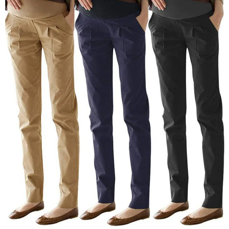 Cotton Pregnant Pants Maternity Clothes For Pregnant Women Trousers Pregnancy Pant Gestante Pantalones Embarazada Clothing 3 Cotton Pregnant Pants Maternity Clothes For Pregnant Women Trousers Pregnancy Pant Gestante Pantalones Embarazada Clothing - Image 3