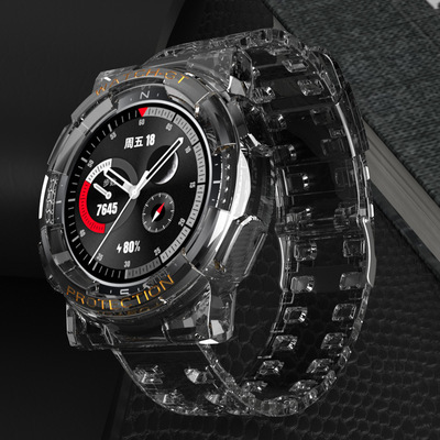 For Huawei GT2 E GT 2E Magi2 42MM 46MM Colorful Transparent Silicone Wristband For Huawei GT2E Magi 2 Watch Band Bracelet