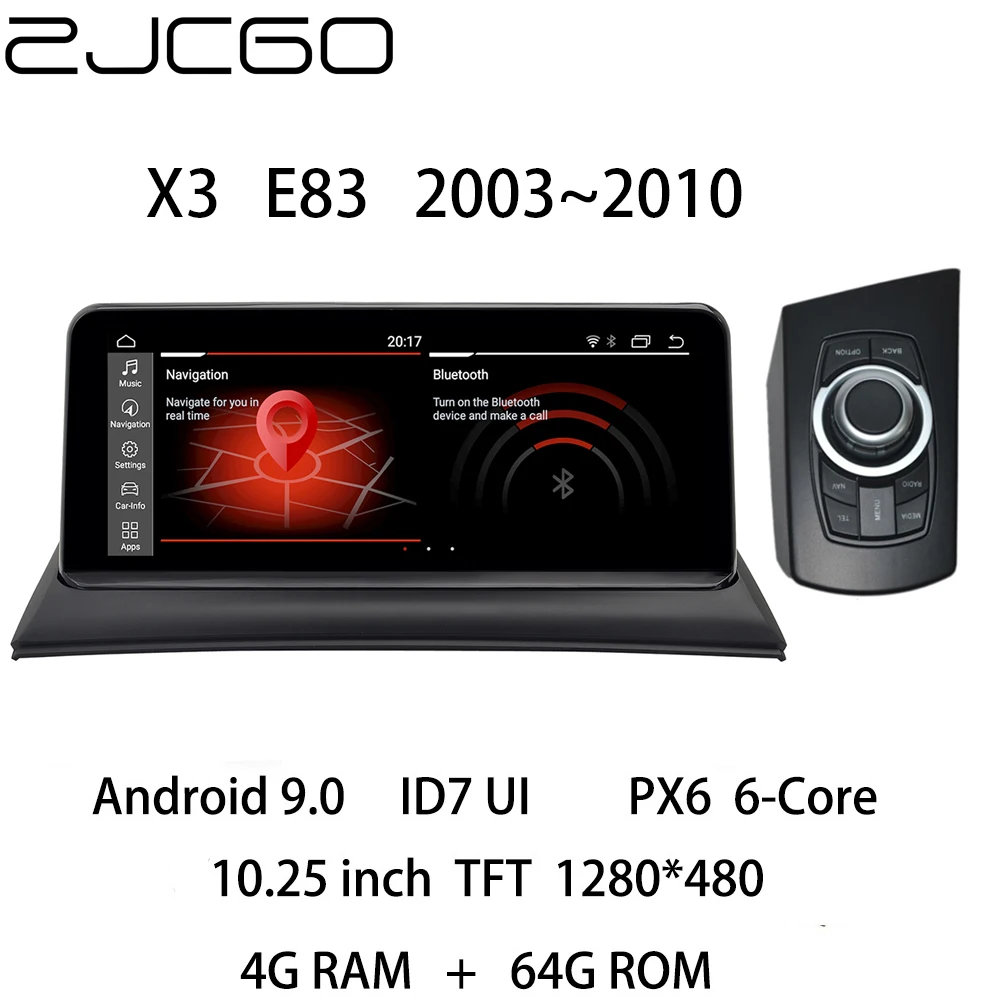 

Car Multimedia Player Stereo GPS DVD Radio Navigation Android CCC CIC NBT for BMW X3 E83 2003 2004 2005 2006 2007 2008 2009 2010
