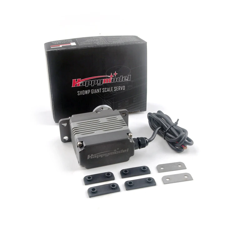 Happymodel S110WP Aluminum Alloy 110kg Servo Waterproof Steering Gear High Torque Servo for RC Car Boat Robot
