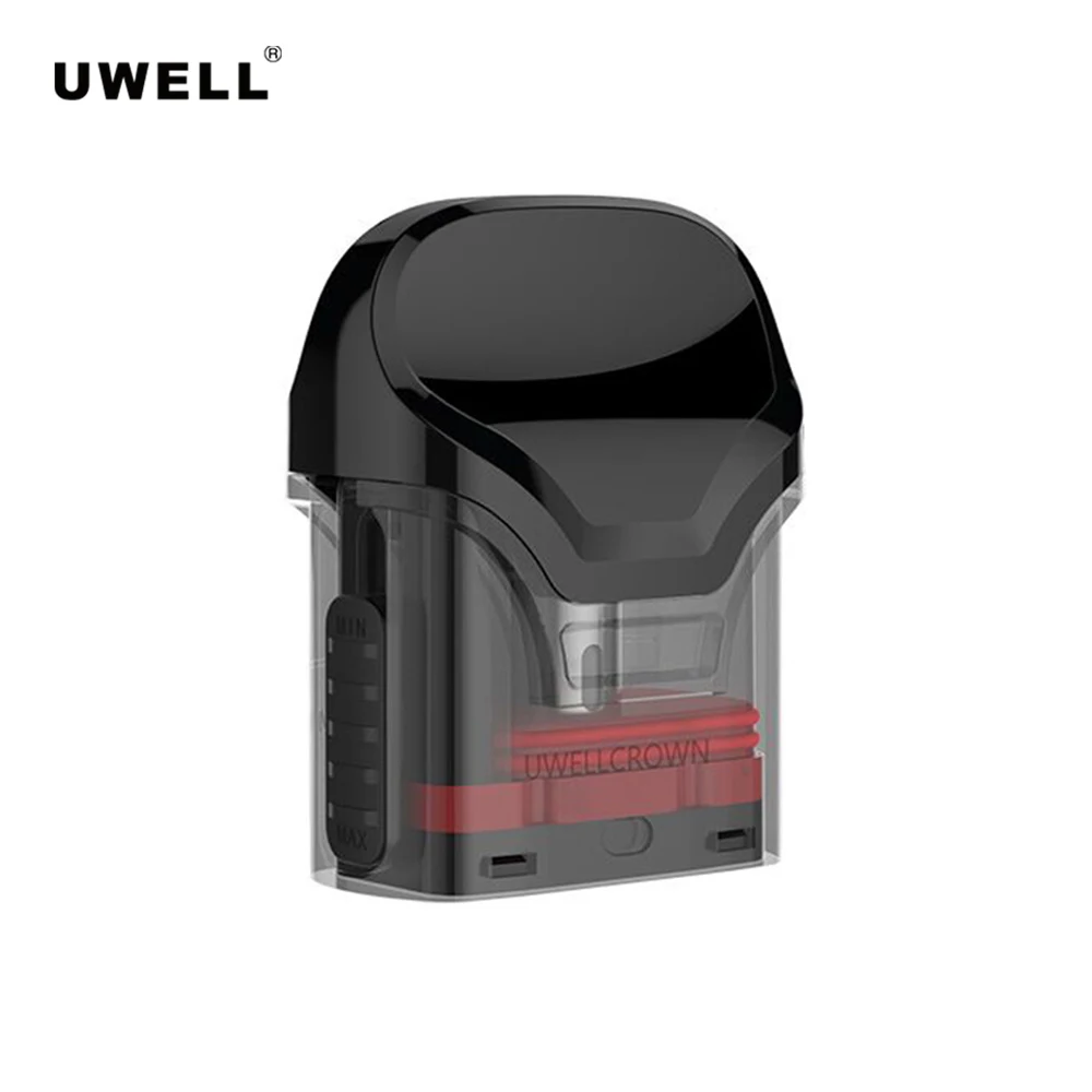 2Pcs 4Pcs Original Uwell Crown Cartridge 3ML Tank Electronic Cigarette Accessories 1.0ohm 0.6ohm Atomizer For Uwell Crown Kit