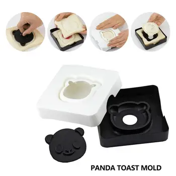 

Sushi Mold Toast Mold Panda PP Pastry Lunch Cookies Economic Environmental Sandwich Cutter Bread Cake Kitchen Lovely Biscuit