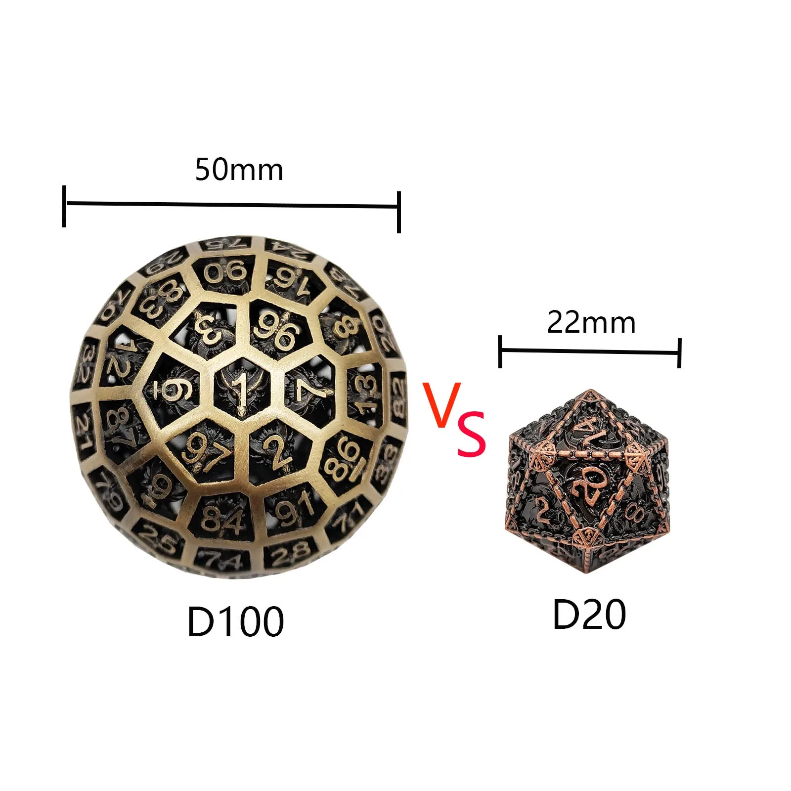 激安ショップ 100メタル中空ダイス Dndボードゲーム Mtg Pg 大型ダンジジカル 巨大なサンホイール ドラゴンテーブルカラー いつ 買う Solutions Time Com
