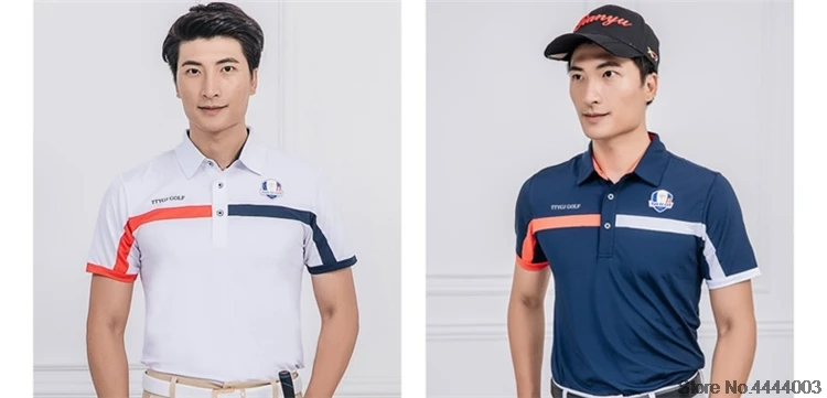 Мужские рубашки для гольфа с коротким рукавом, дышащие спортивные рубашки для тренировок, Мужская мягкая Спортивная одежда для тенниса