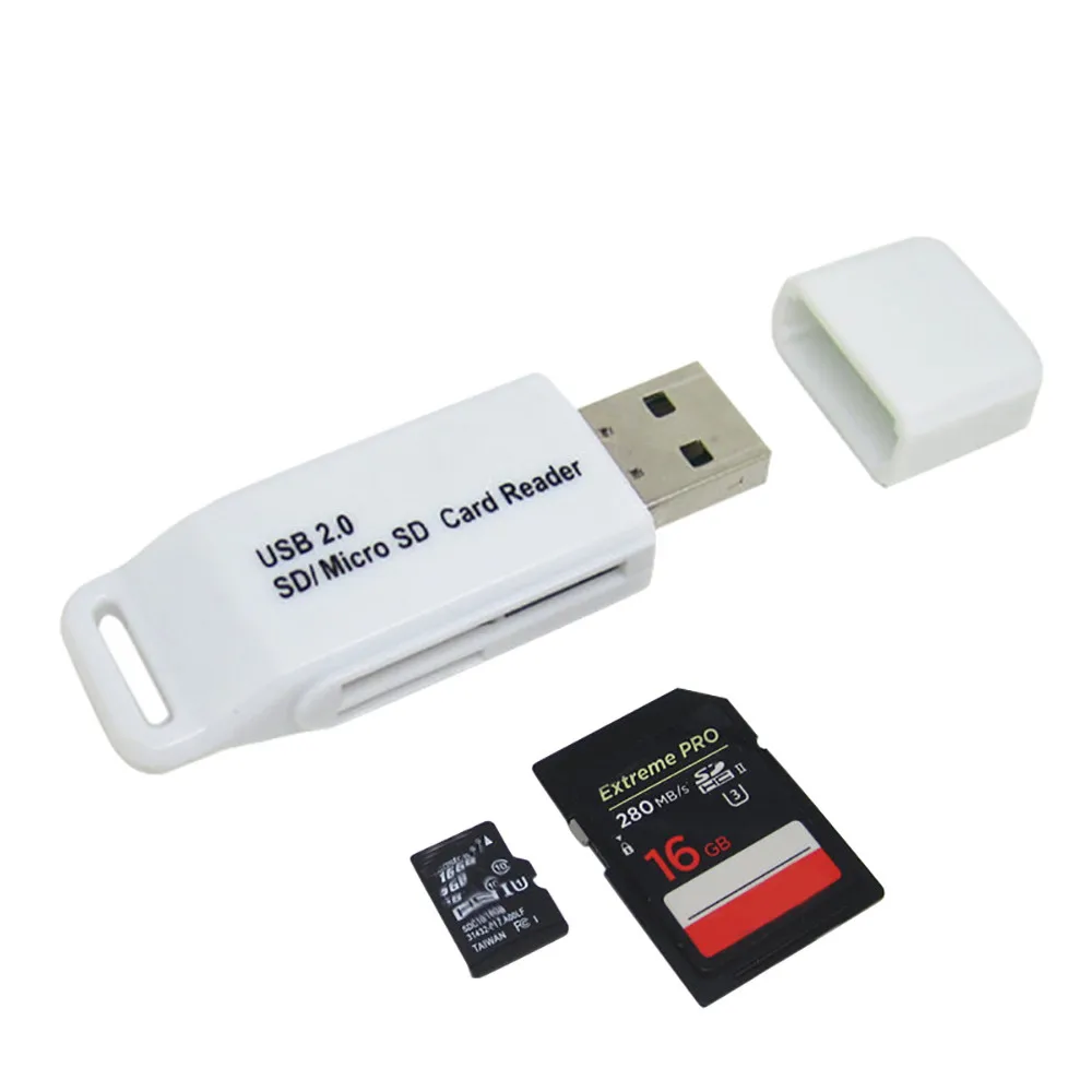 CARPRIE High Speed Smart Card Reader USB2.0 MicroSD MicroSDHC / T-Flash Card reader Compact Flash Card Reader Usb Adapter