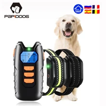 USB elektryczna obroża do szkolenia psa Anti Bark Stop Shock Pet zdalnie sterowana wodoodporna akumulator do wszystkich rozmiarów dźwięk wibracji