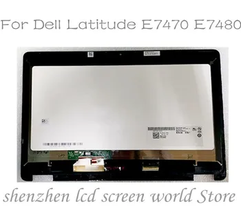 

14 INCH LCD touch screen monitor replace For Dell Latitude E7470 2560*1440 B140QAN01.0 LP140QH1 SPH1 complete ASSEMBLY