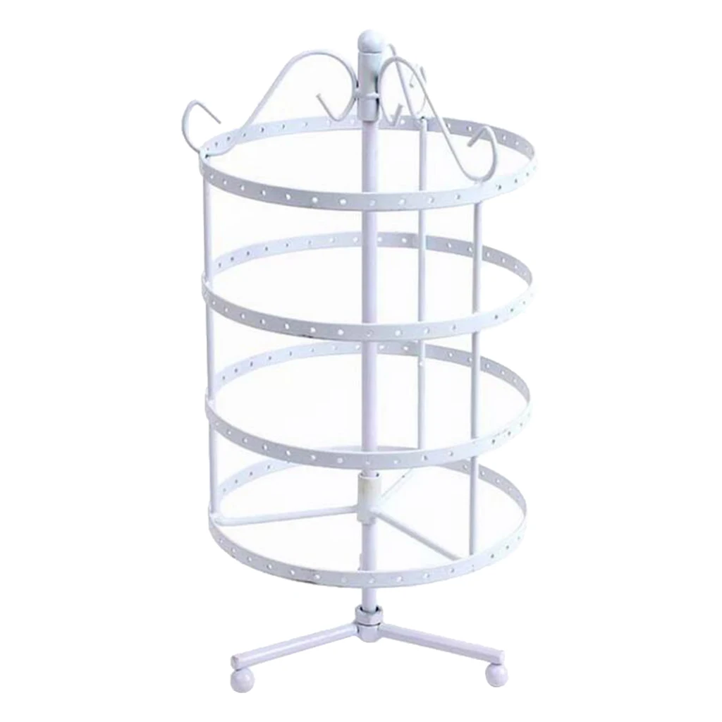 Rotating Earring Display 144 Holes Jewelry Organizer Holder  Tree Rack