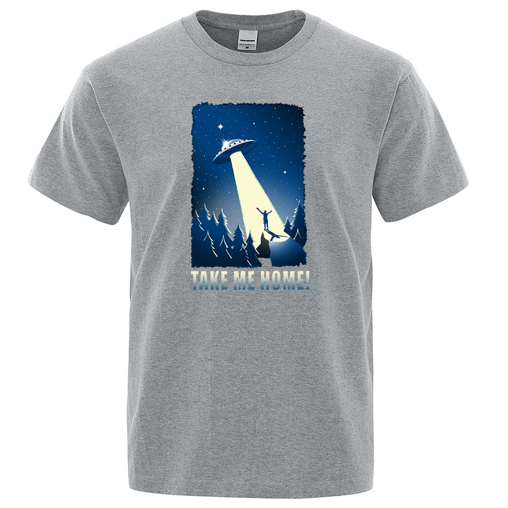 Ouer Space Feeling Tshirs Donna Summer Sreewear See Alien Spaceship Uomo Abbigliamento Divertente Hip Hop Tops Oversize_voghion.com