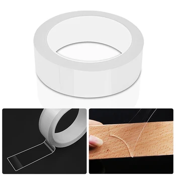 

3M Multifunctional Double Sided Tape Nano Transparent No Trace Acrylic MagicTape Cleanable Reuse Waterproof Adhesive Tape
