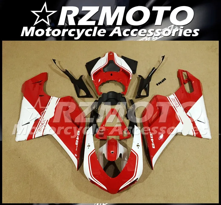 Мотоциклетный обтекатель abs подходит для DUCATI 848 1098 2007-2012 корпусные детали прессформы Магазин № 0413