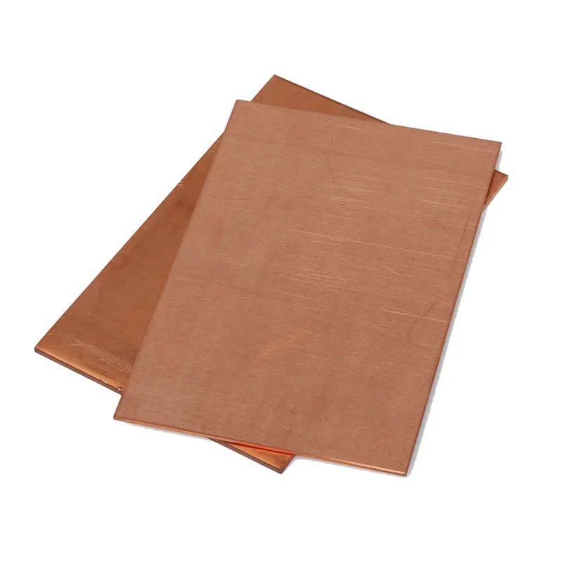 99.99% high purity copper metal plate scientific research experiment copper sheet good mechanical properties 0.8/1mmx100x100