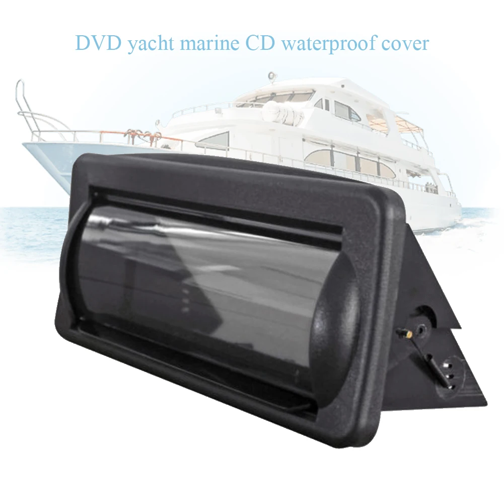 Защитная крышка cd-плеера рама влагостойкая DVD палубная Водонепроницаемая аксессуары карманная Морская Лодка легкая установка замена