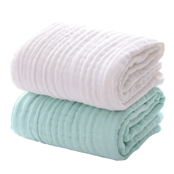 

2Pack Baby Muslin Bath Towels Super Soft Cotton for Baby's Delicate Skin Swaddle Blanket for Newborns Toddlers Boy Girl Baby Reg