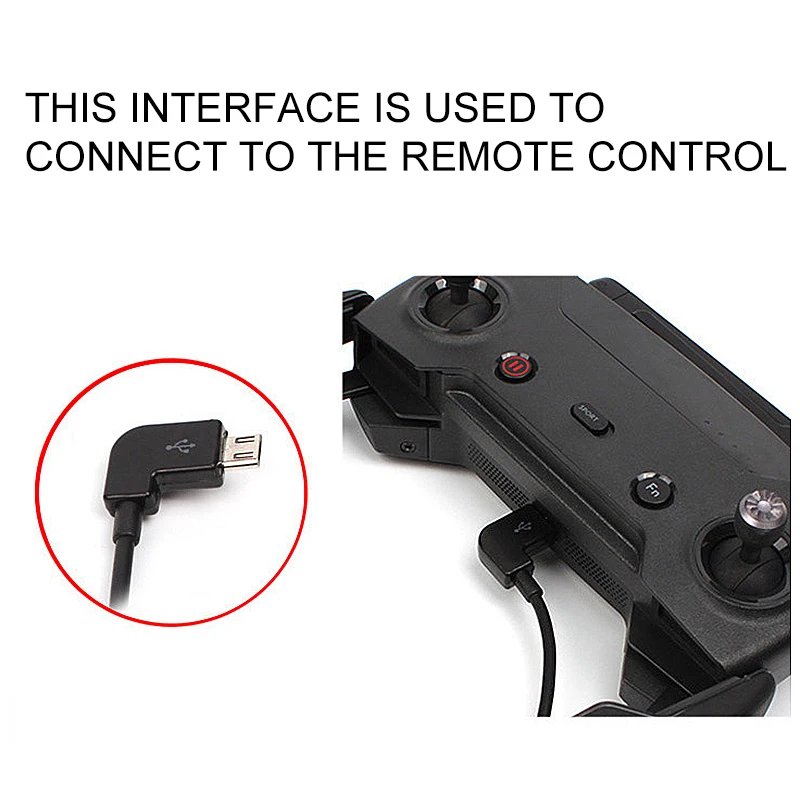 Кабель для передачи данных DJI Mavic Pro Air Spark 2 Zoom Drone IOS type C Micro USB адаптер разъем
