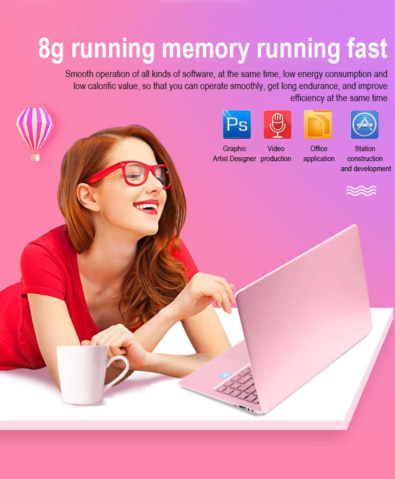 XUANYAO Laptops 15.6 inch Large Screen PC Computer Intel Celeron N4100 Gaming Laptop Ultra-thin Full Screen Notebook Office Work (4)