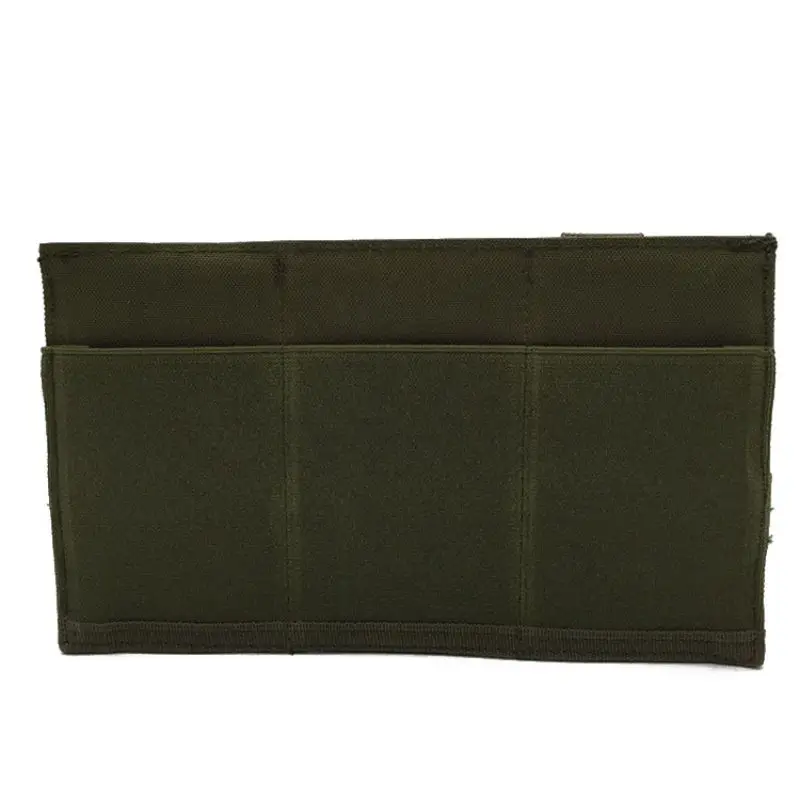 G Тактическая Сумка Molle 5,56 тактический пистолет. 223 тройной журнал Универсальный быстросъемный мешок эластичный фонарик радио Поддержка жилет сумка - Цвет: G
