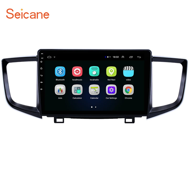 

Seicane 2Din Car GPS Navigation Radio Stereo Android 8.1 Unit Player Stereo for 2016-2018 Honda Pilot support Mirror Link OBD2