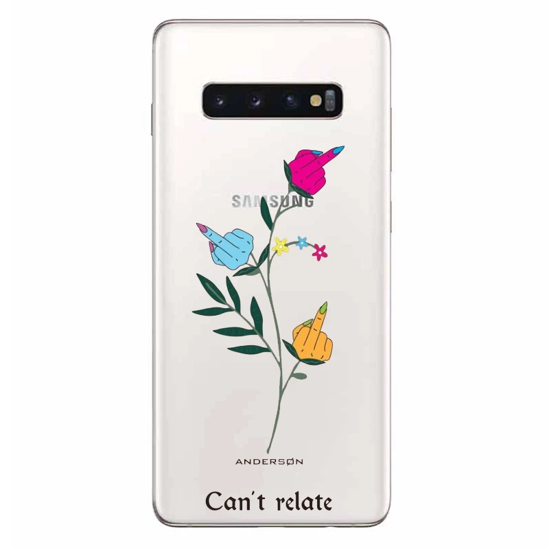 Прозрачный силиконовый чехол для телефона Jeffree Star Can't Relate Suave для samsung Glaxy S/Note 6 7 8 9 10 Lite Pro чехол s Fundas Coque