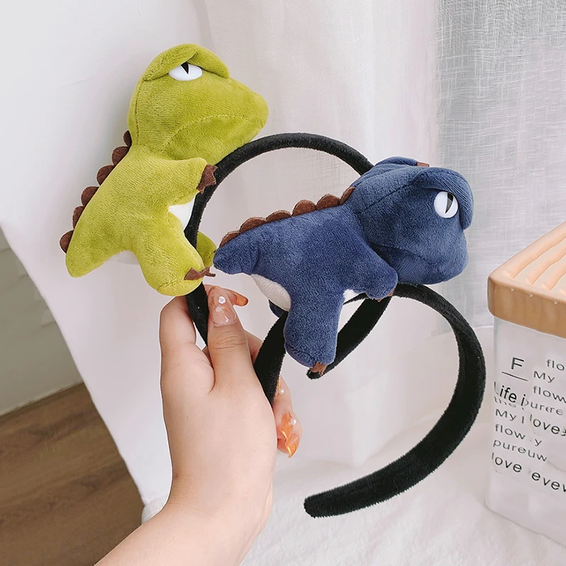 

DISCICI 2020 All-match Hairband Simple Wide Edge Cartoon Soft Women's Headband Face Wash Hair Band Korean Cute Sweet OH1866