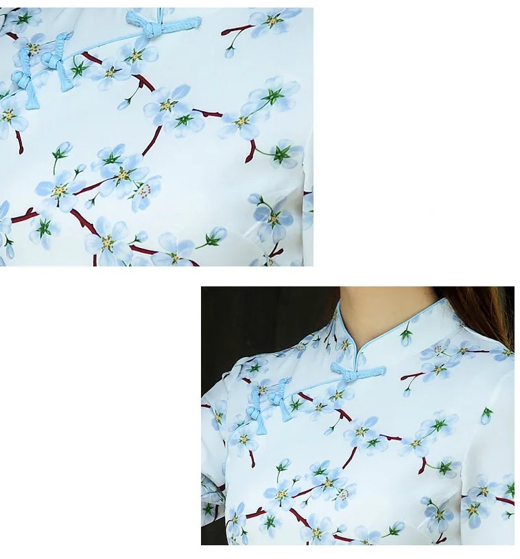Sheng Coco Peach Blossom китайские рубашки топы Женская одежда в восточном стиле винтажная блузка цветочный Hanfu микроэластичная футболка