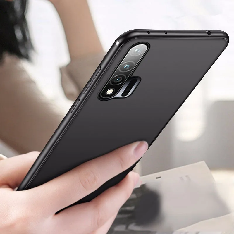 Силиконовый чехол для huawei Nova 6 противоударный бампер задняя крышка Ультратонкий