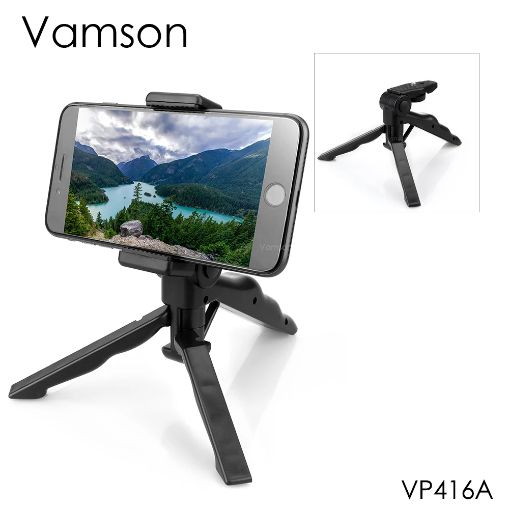 Vamson штативы для Go Pro Аксессуары монопод телефон кронштейн ripod GoPro Hero7 6 5 4 3 для Xiaomi Спортивная камера Yi VP416